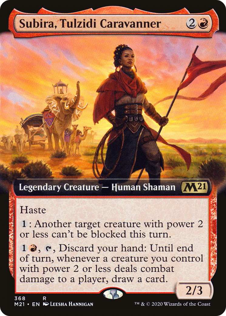 Subira, Tulzidi Caravanner (368) [Core Set 2021] foil - Deck Out Gaming