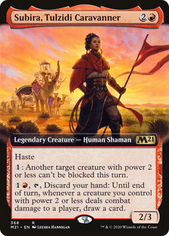 Subira, Tulzidi Caravanner (368) [Core Set 2021] foil - Deck Out Gaming