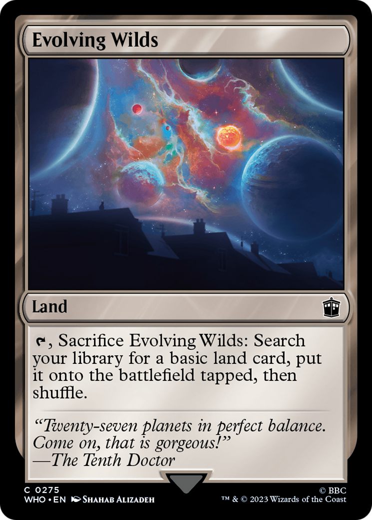 Evolving Wilds (275) [Doctor Who] foil - Deck Out Gaming