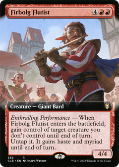 Firbolg Flutist (Extended Art) (582) [Commander Legends: Battle for Baldur's Gate] - Deck Out Gaming