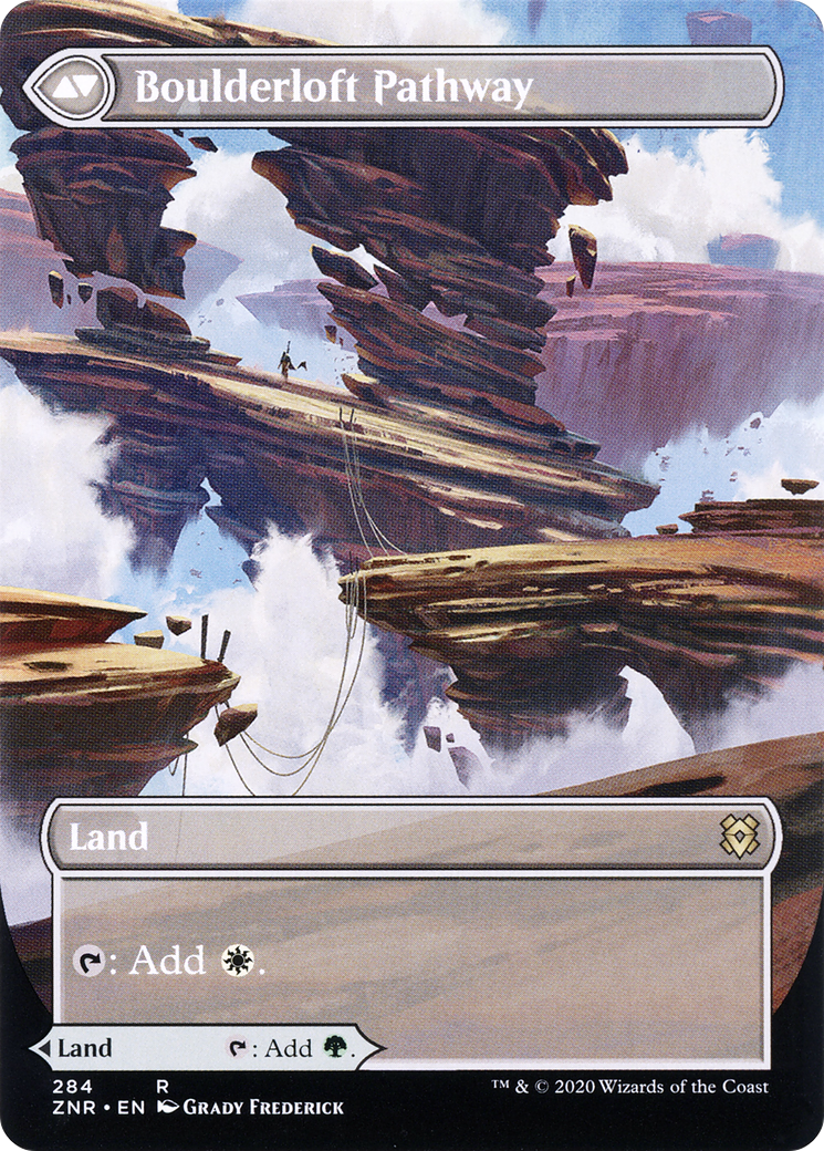 Branchloft Pathway (Borderless) (284) [Zendikar Rising] - Deck Out Gaming