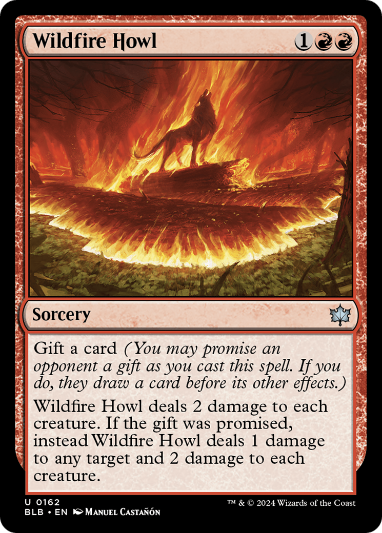 Wildfire Howl (162) [Bloomburrow] - Deck Out Gaming