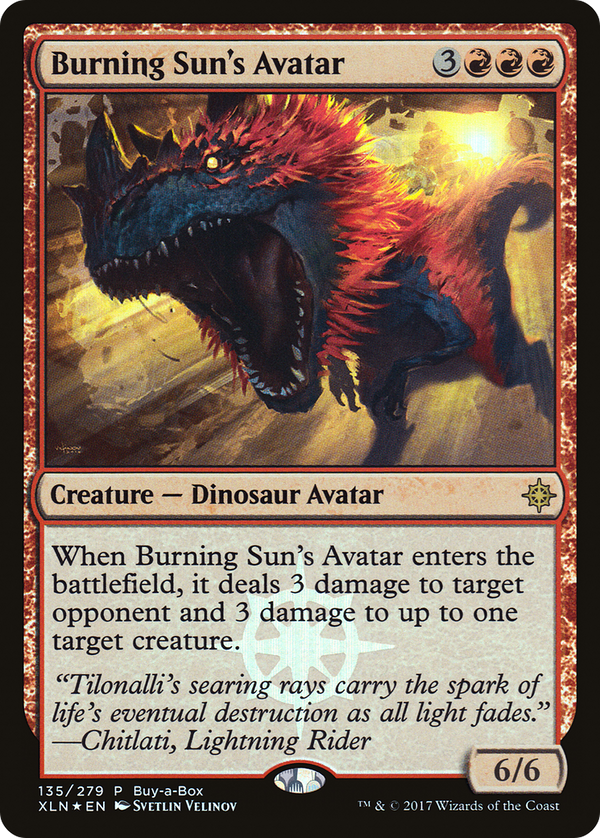 Burning Sun's Avatar (135) [Ixalan Promos] foil - Deck Out Gaming