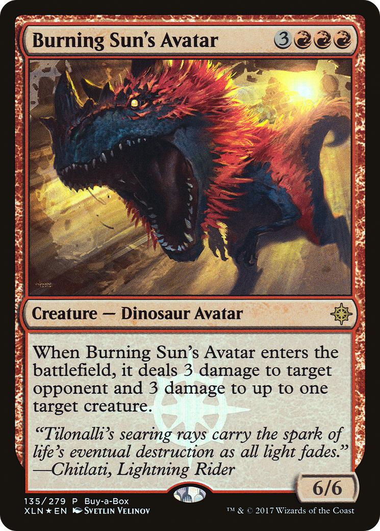 Burning Sun's Avatar (135) [Ixalan Promos] foil - Deck Out Gaming
