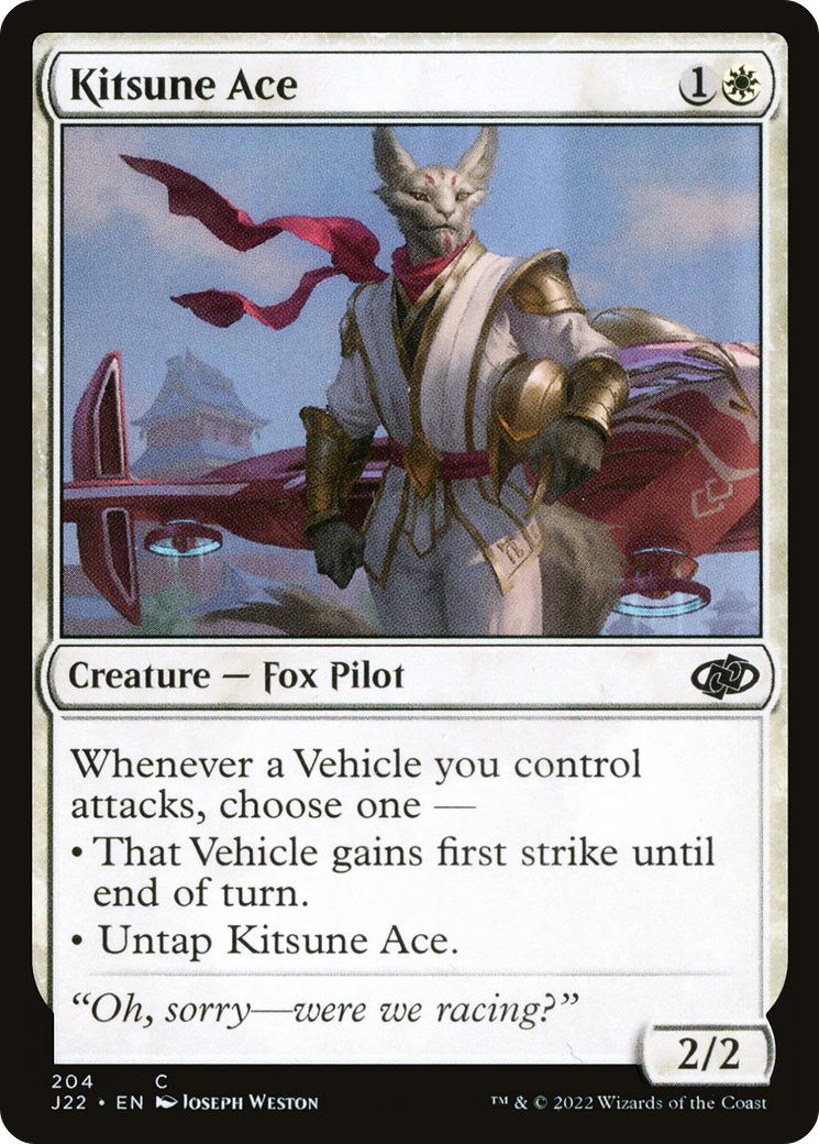 Kitsune Ace (204) [Jumpstart 2022] - Deck Out Gaming