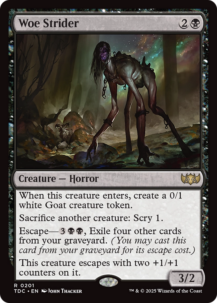Woe Strider (201) [Commander: Tarkir: Dragonstorm] - Deck Out Gaming