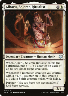 Alharu, Solemn Ritualist (168) [March of the Machine Commander] - Deck Out Gaming
