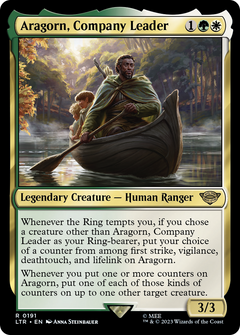 Aragorn, Company Leader (191) [The Lord of the Rings: Tales of Middle-earth] foil - Deck Out Gaming