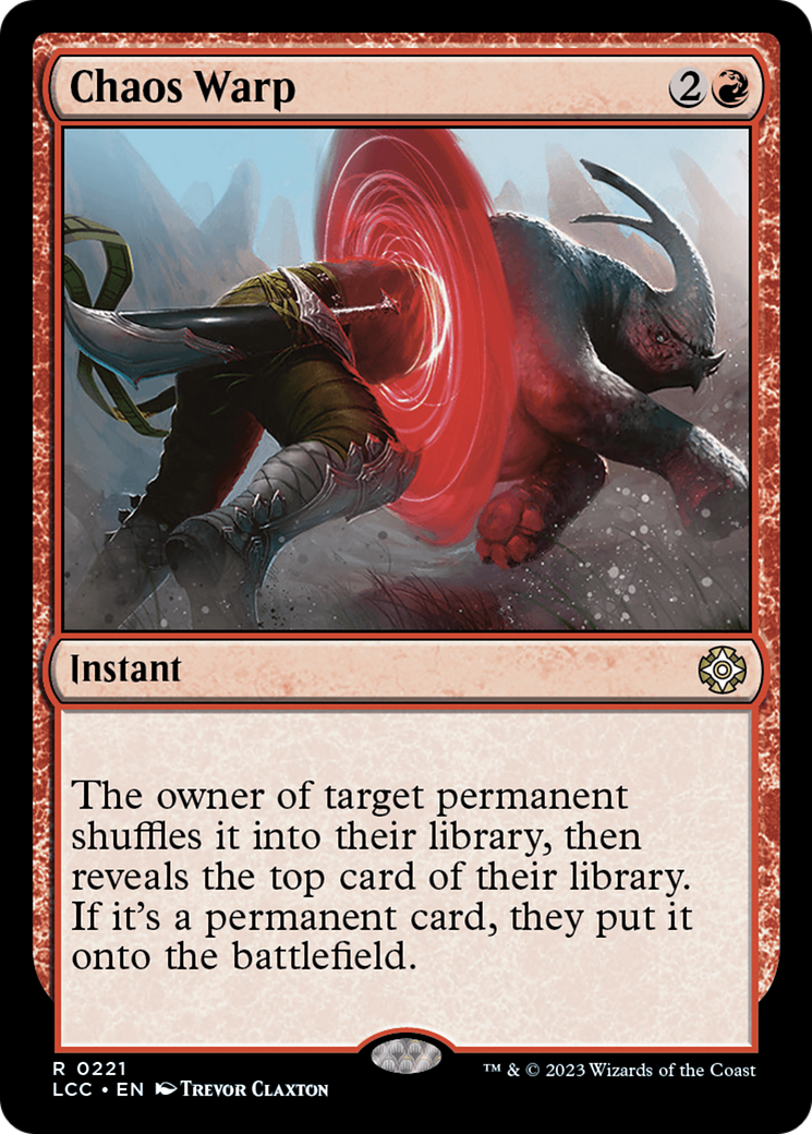 Chaos Warp (221) [The Lost Caverns of Ixalan Commander] - Deck Out Gaming