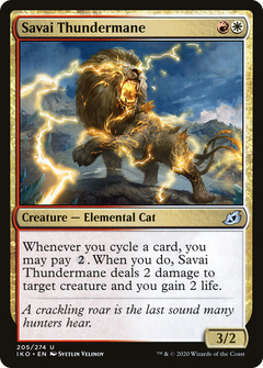Savai Thundermane (205) [Ikoria: Lair of Behemoths] foil - Deck Out Gaming