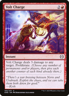 Volt Charge (155) [Phyrexia: All Will Be One] foil - Deck Out Gaming
