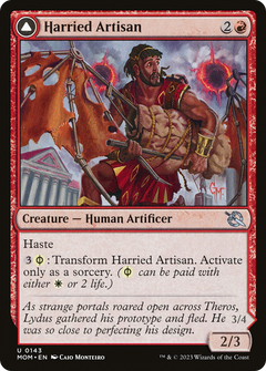 Harried Artisan (143) [March of the Machine] - Deck Out Gaming