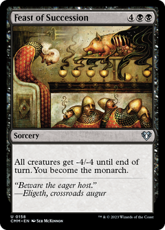 Feast of Succession (158) [Commander Masters] foil - Deck Out Gaming