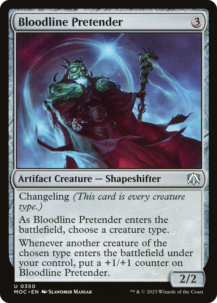 Bloodline Pretender (350) [March of the Machine Commander] - Deck Out Gaming