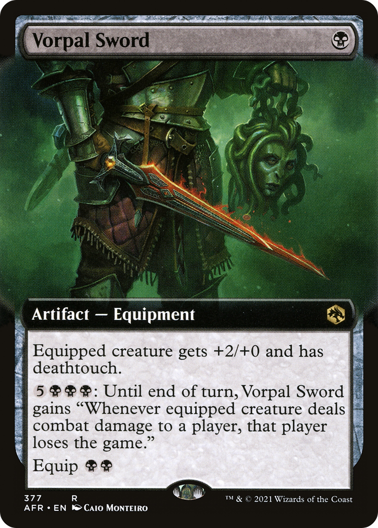 Vorpal Sword (377) [Adventures in the Forgotten Realms] foil - Deck Out Gaming