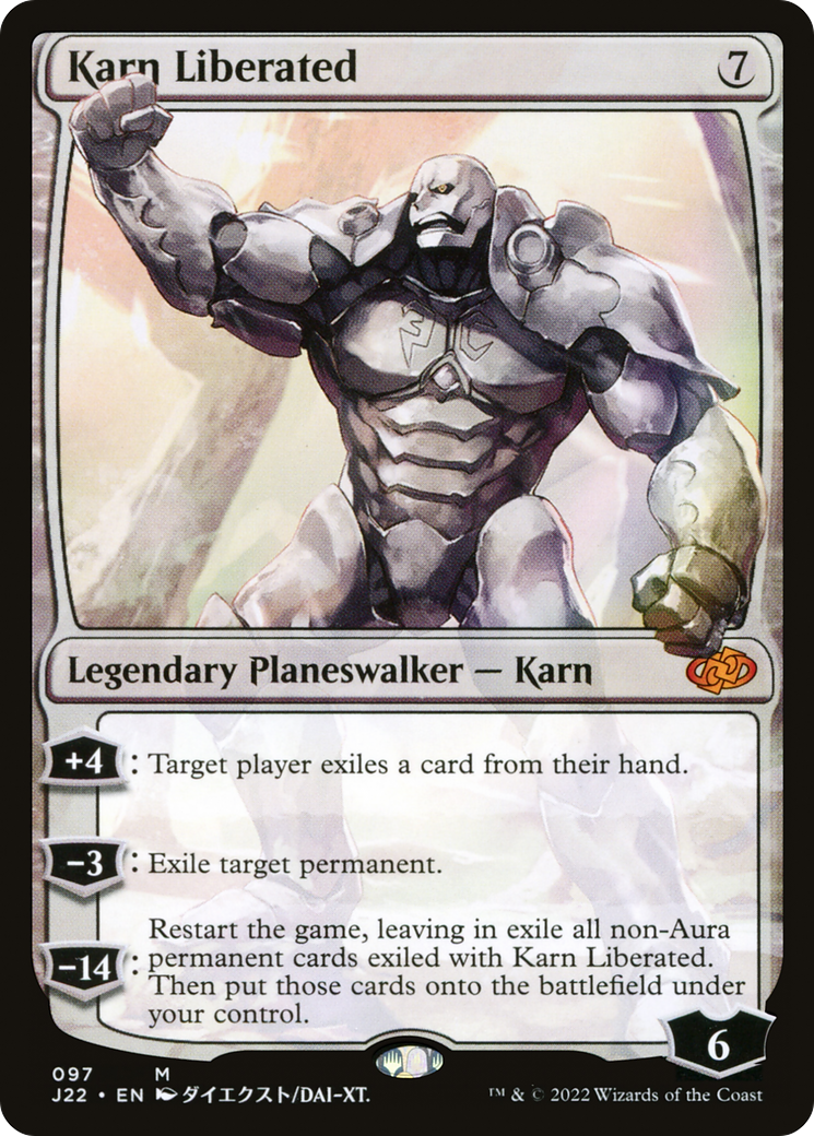 Karn Liberated (97) [Jumpstart 2022] - Deck Out Gaming