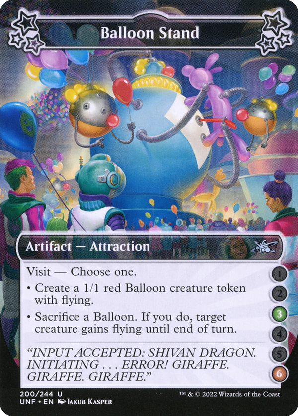 Balloon Stand (3-6) (200) [Unfinity] - Deck Out Gaming