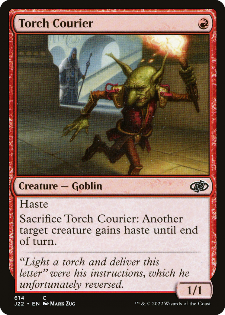 Torch Courier (614) [Jumpstart 2022] - Deck Out Gaming