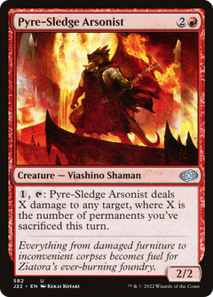Pyre-Sledge Arsonist (582) [Jumpstart 2022] - Deck Out Gaming