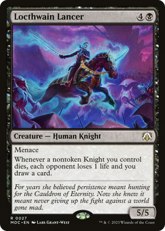 Locthwain Lancer (27) [March of the Machine Commander] - Deck Out Gaming