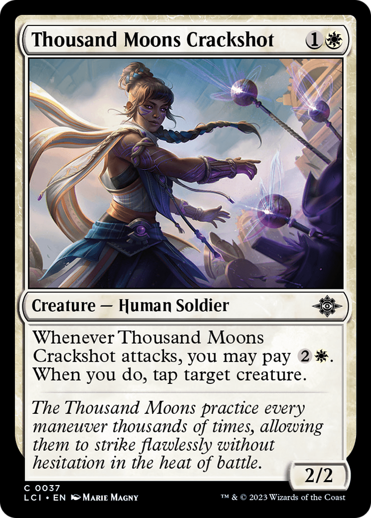 Thousand Moons Crackshot (37) [The Lost Caverns of Ixalan] foil - Deck Out Gaming