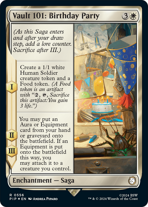Vault 101: Birthday Party (Surge Foil) (556) [Fallout] foil - Deck Out Gaming
