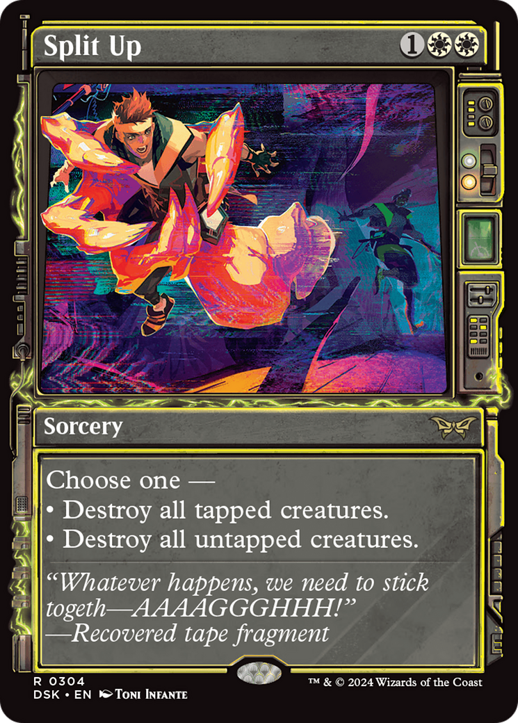 Split Up (Showcase) (304) [Duskmourn: House of Horror] - Deck Out Gaming