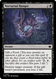 Nocturnal Hunger (102) [Bloomburrow] - Deck Out Gaming