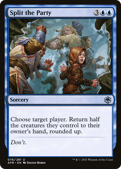 Split the Party (76) [Adventures in the Forgotten Realms] foil - Deck Out Gaming