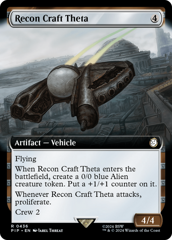 Recon Craft Theta (Extended Art) (436) [Fallout] - Deck Out Gaming