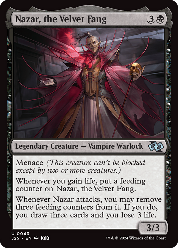 Nazar, the Velvet Fang (Anime) (43) [Foundations Jumpstart] - Deck Out Gaming