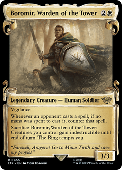 Boromir, Warden of the Tower (Showcase Scrolls) (455) [The Lord of the Rings: Tales of Middle-earth] - Deck Out Gaming
