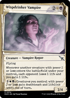 Wispdrinker Vampire (Showcase) (374) [Murders at Karlov Manor] - Deck Out Gaming