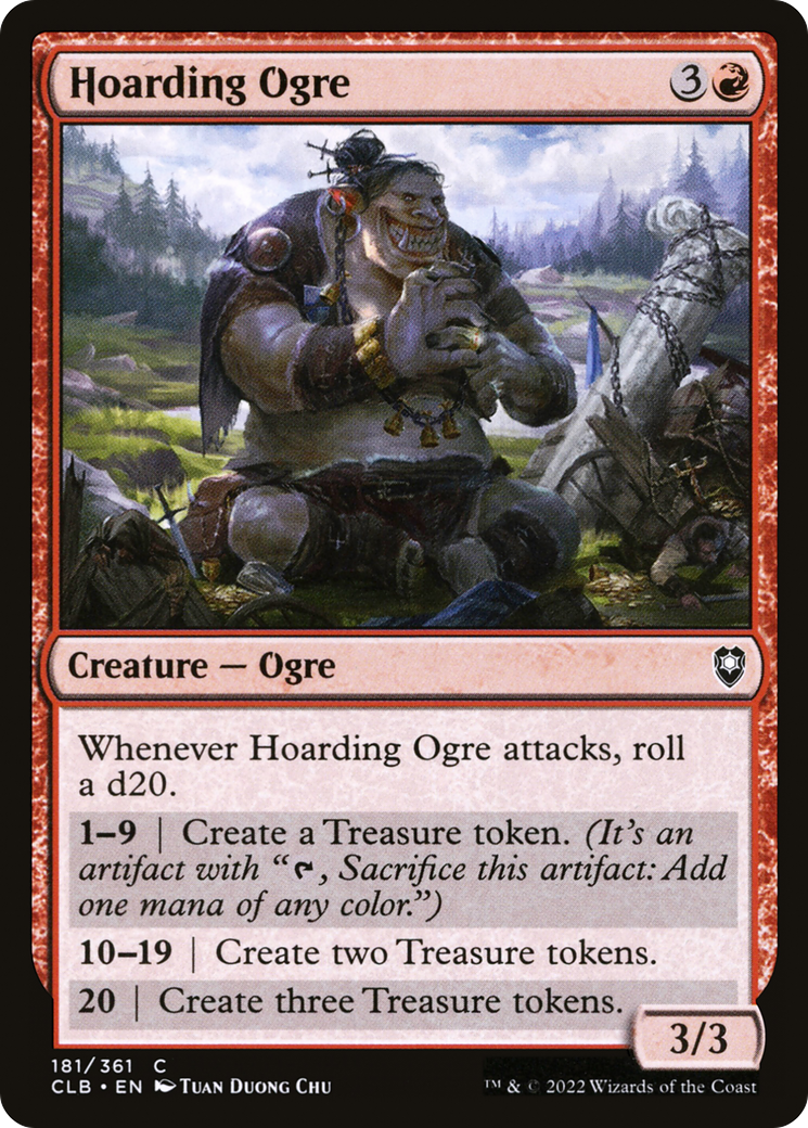 Hoarding Ogre (181) [Commander Legends: Battle for Baldur's Gate] foil - Deck Out Gaming
