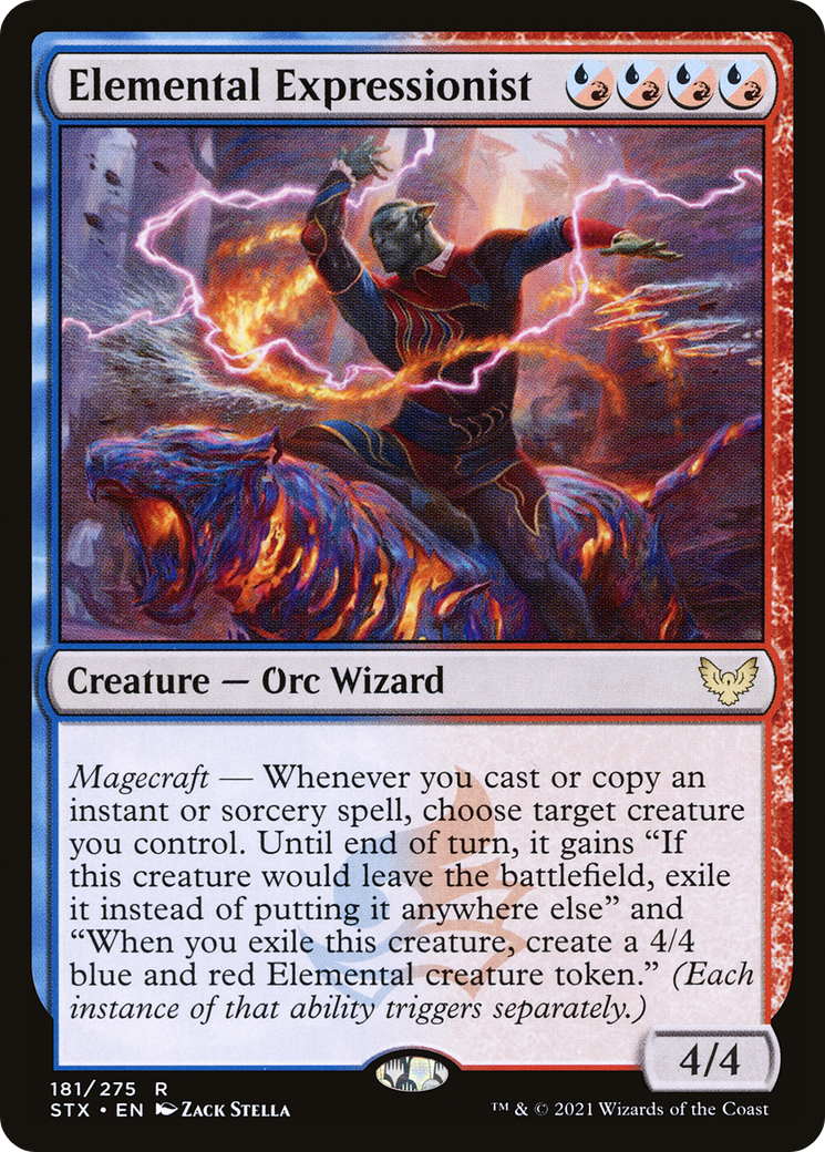 Elemental Expressionist (181) [Strixhaven: School of Mages] - Deck Out Gaming