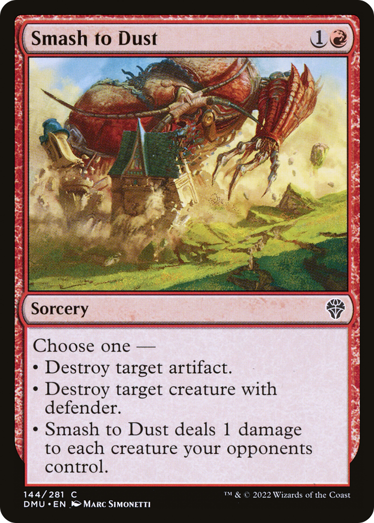 Smash to Dust (144) [Dominaria United] - Deck Out Gaming