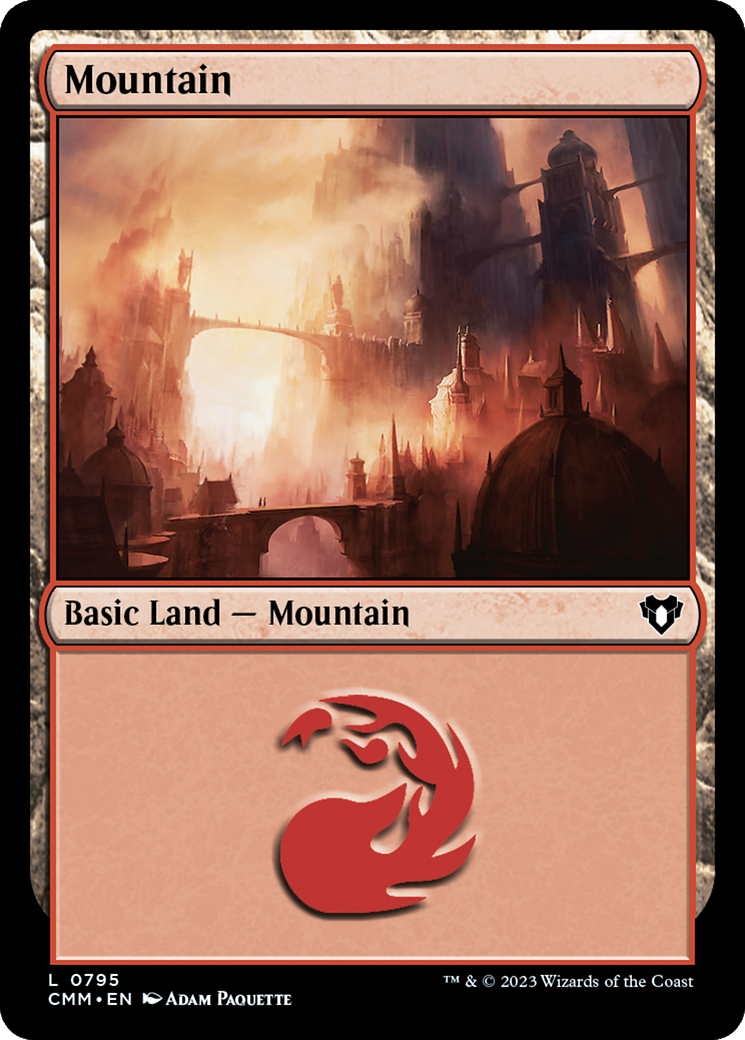 Mountain (0795) (795) [Commander Masters] - Deck Out Gaming
