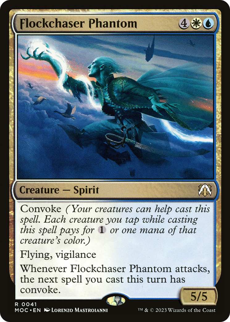 Flockchaser Phantom (41) [March of the Machine Commander] - Deck Out Gaming