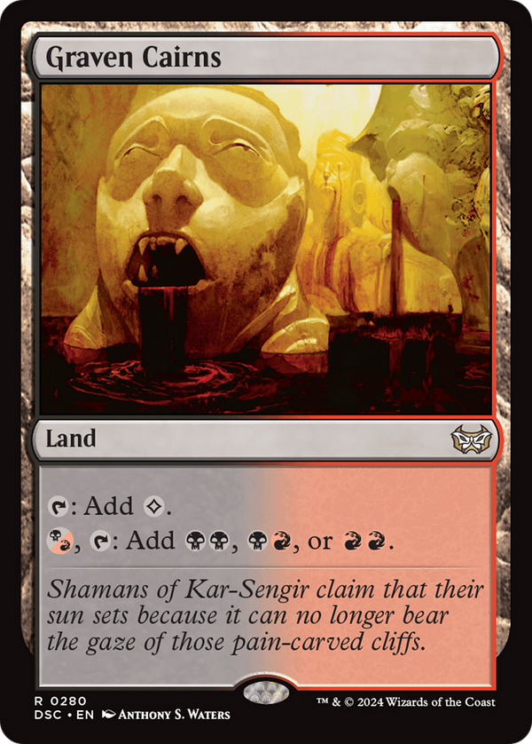 Graven Cairns (280) [Duskmourn: House of Horror Commander] - Deck Out Gaming