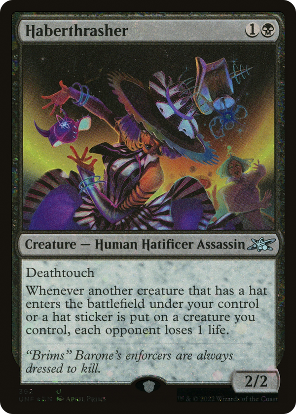 Haberthrasher (Galaxy Foil) (362) [Unfinity] foil - Deck Out Gaming