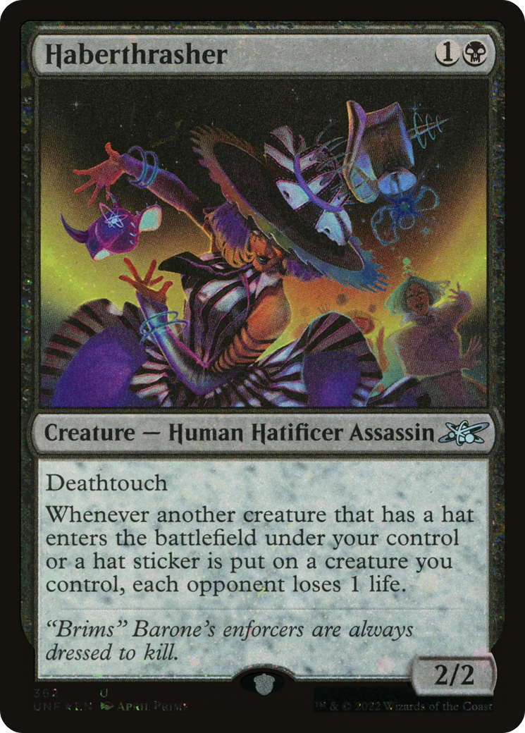 Haberthrasher (Galaxy Foil) (362) [Unfinity] foil - Deck Out Gaming