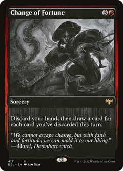 Change of Fortune (417) [Innistrad: Double Feature] foil - Deck Out Gaming