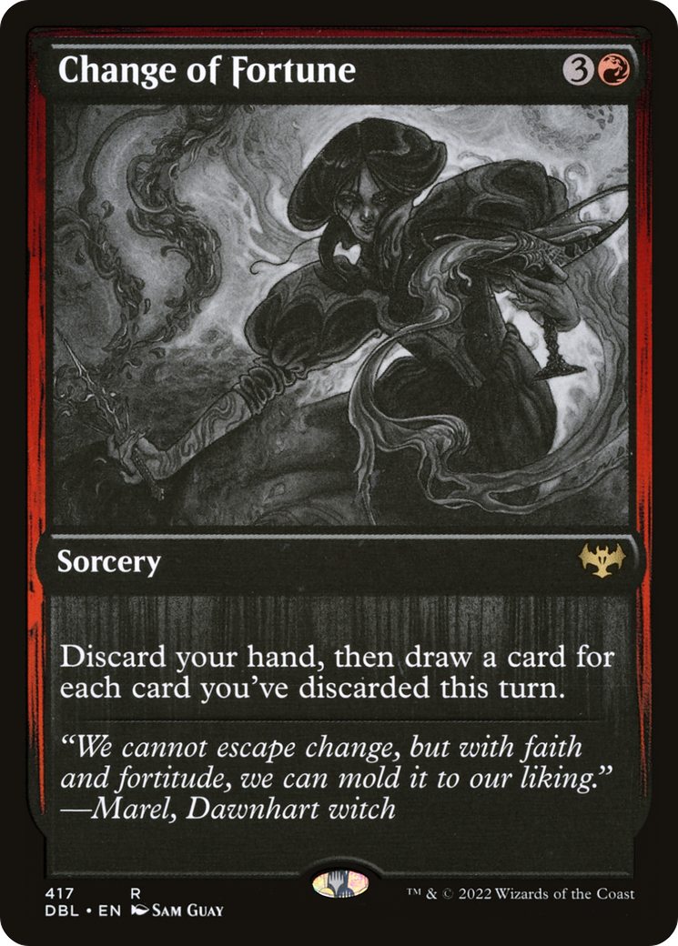 Change of Fortune (417) [Innistrad: Double Feature] - Deck Out Gaming