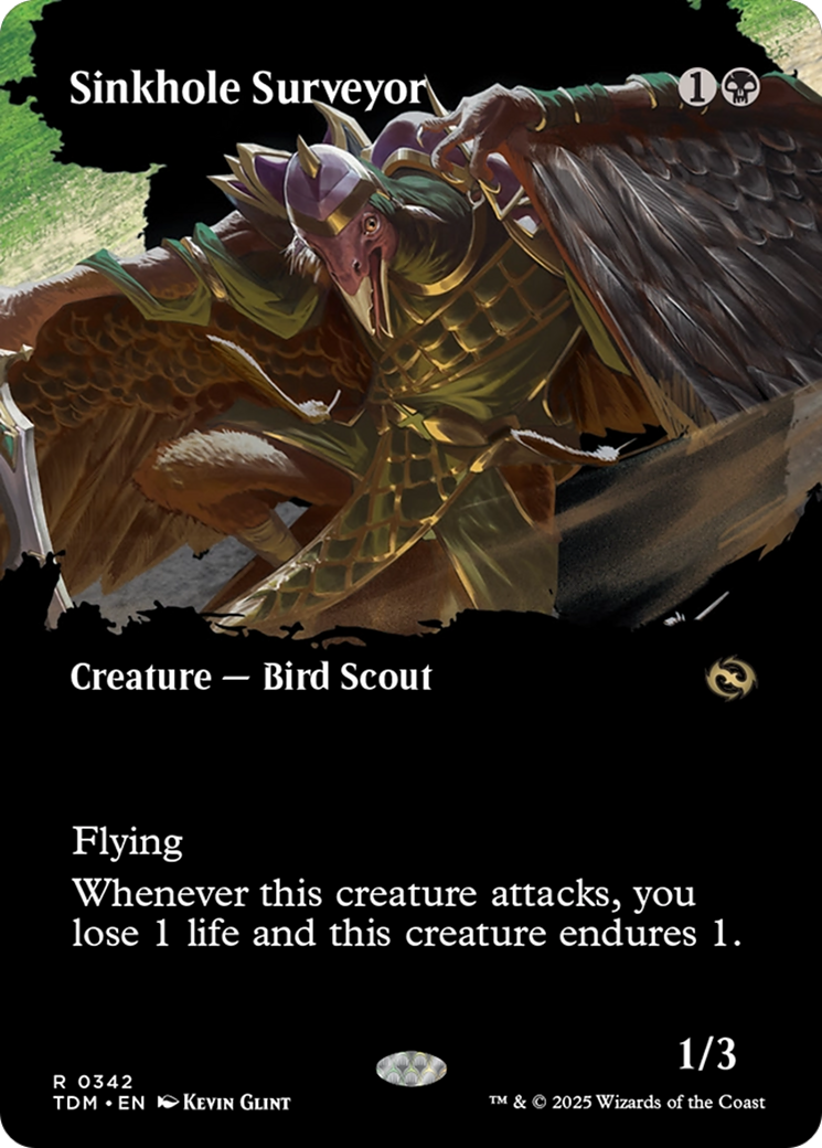 Sinkhole Surveyor (Borderless) (342) [Tarkir: Dragonstorm] - Deck Out Gaming