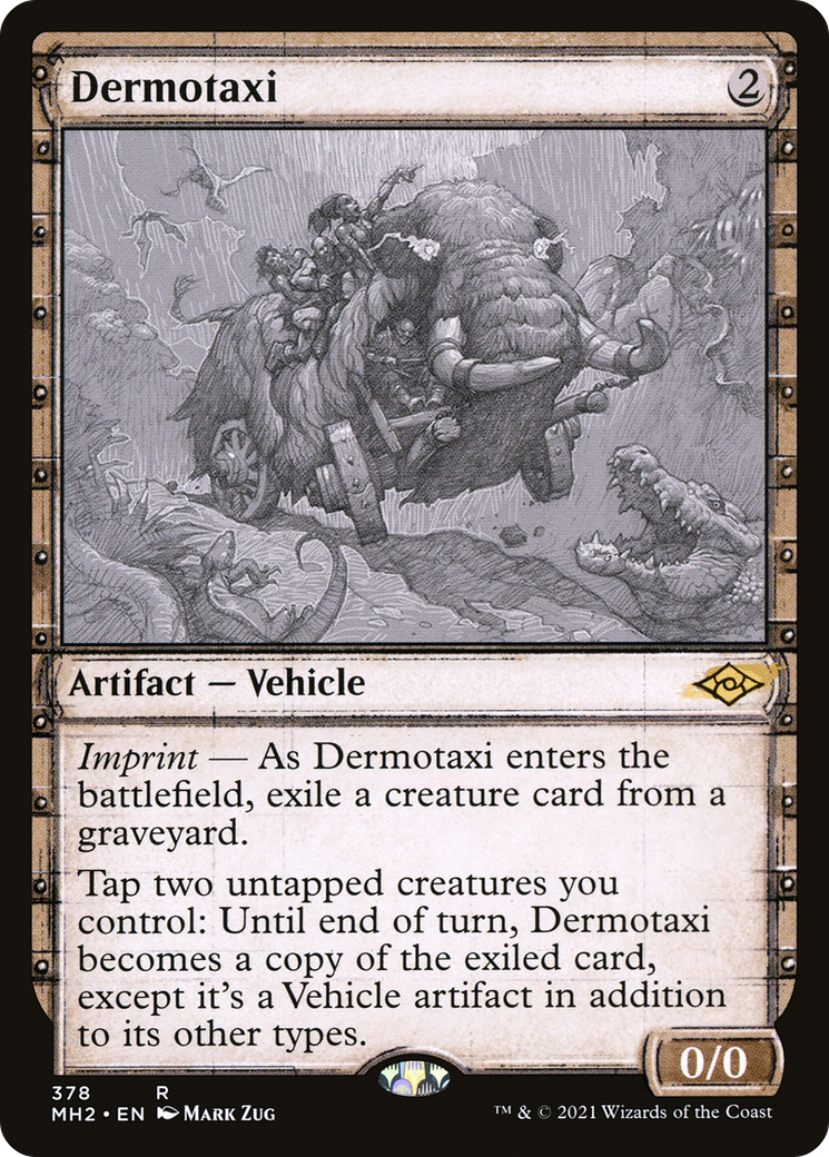 Dermotaxi (Showcase) (378) [Modern Horizons 2] foil - Deck Out Gaming