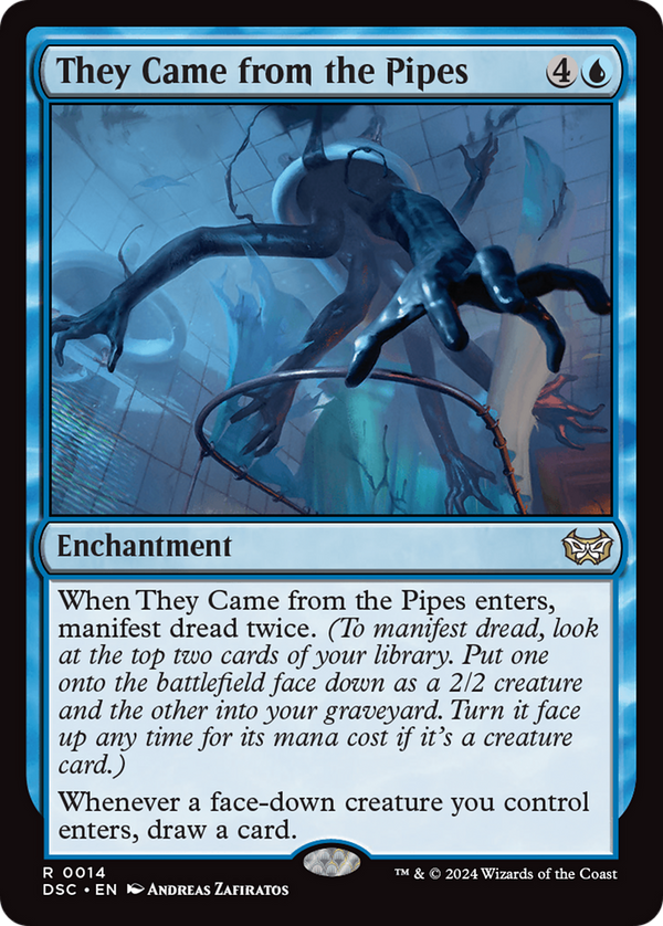 They Came from the Pipes (14) [Duskmourn: House of Horror Commander] - Deck Out Gaming