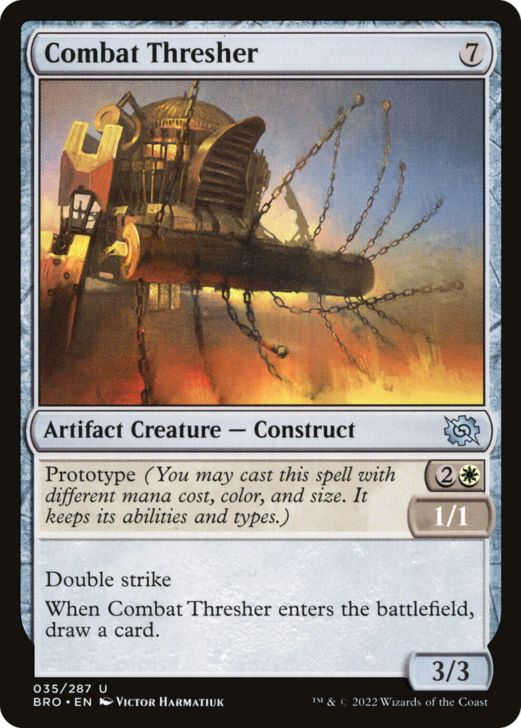 Combat Thresher (35) [The Brothers' War] - Deck Out Gaming