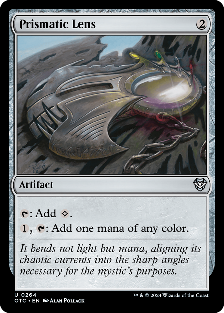 Prismatic Lens (264) [Outlaws of Thunder Junction Commander] - Deck Out Gaming