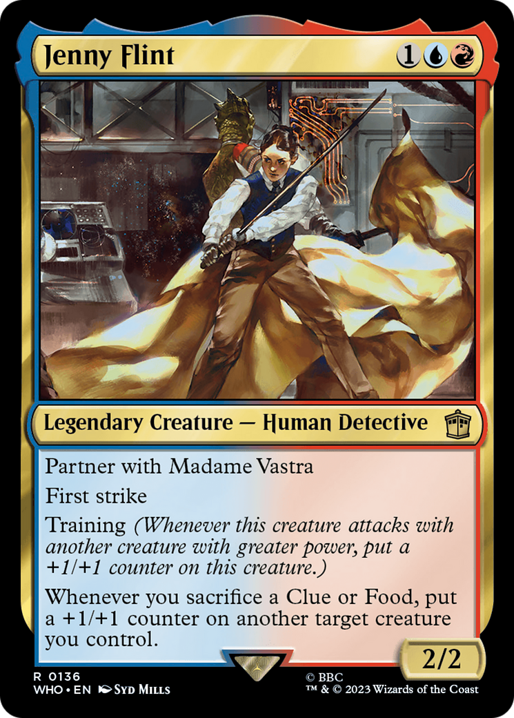 Jenny Flint (136) [Doctor Who] foil - Deck Out Gaming