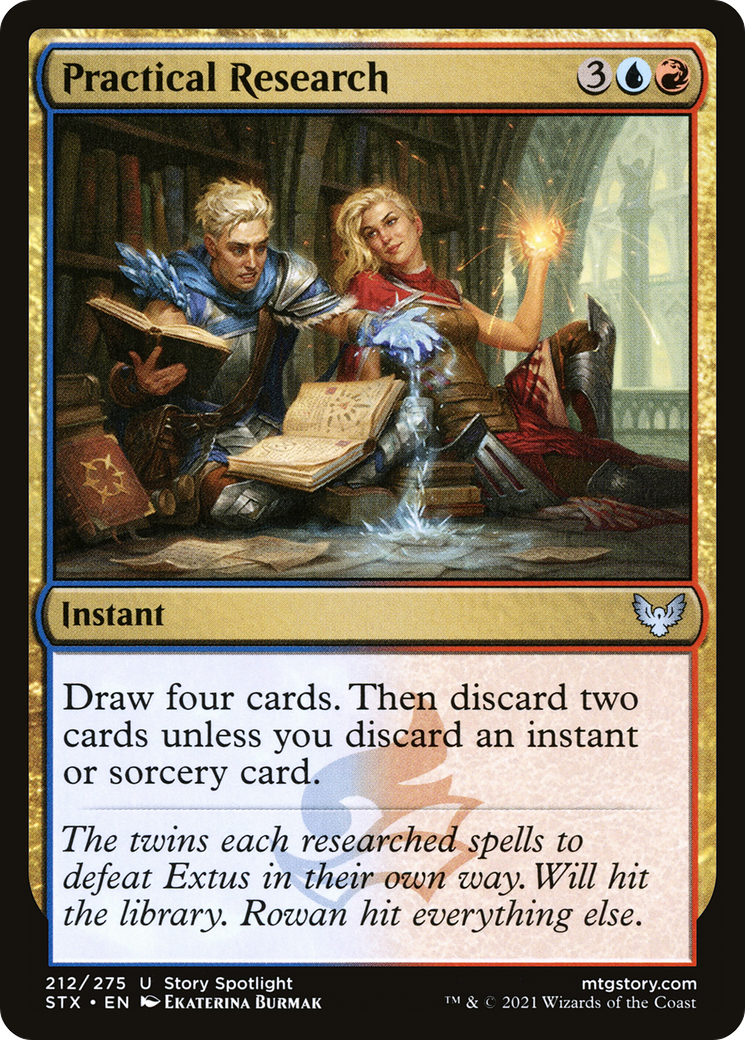 Practical Research (212) [Strixhaven: School of Mages] foil - Deck Out Gaming